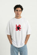 Lost Soul Oversized T-Shirt – Minimal Beach Aesthetic