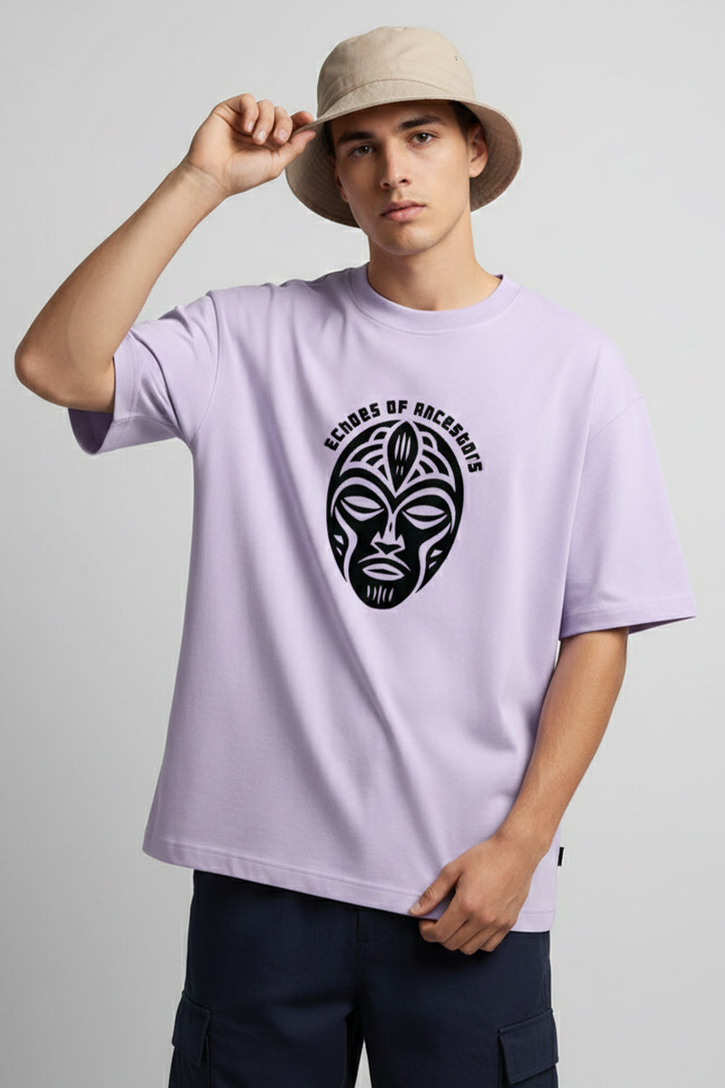 Echoes of Ancestors Oversized T-Shirt - back view