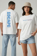 Escape Oversized T-Shirt – Classic White Edition