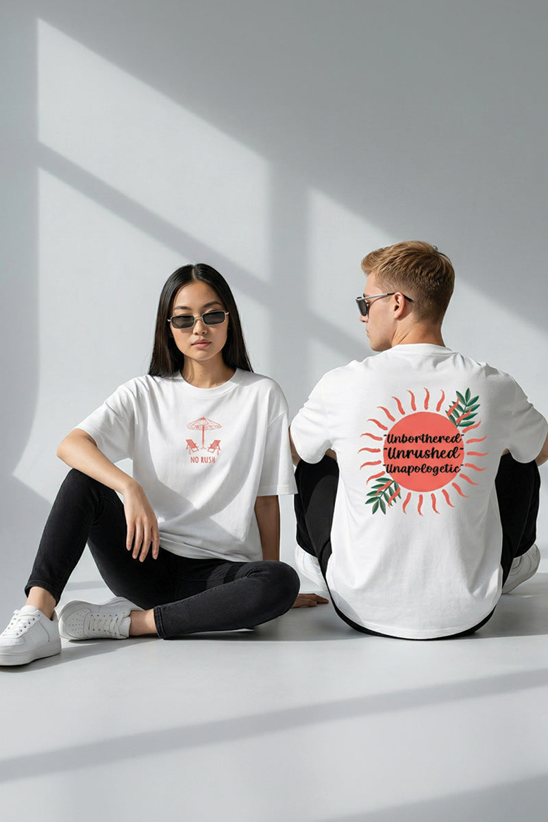 No Rush Oversized T-Shirt – Island State of Mind Edition
