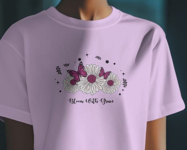 Floral Dream Oversized Tee - Image 3