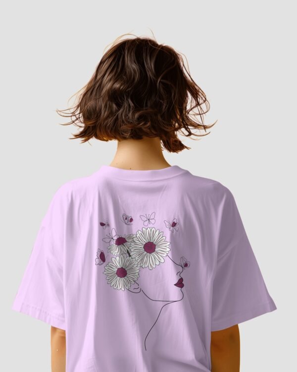 Floral Dream Oversized Tee - Image 2